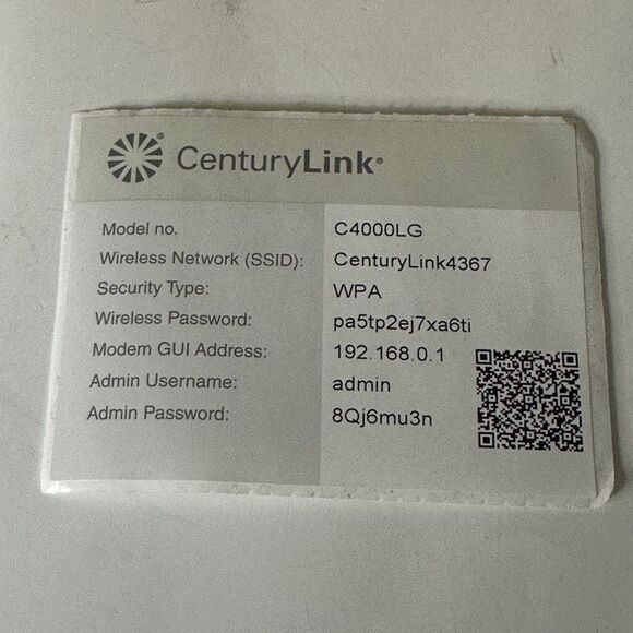 Centurylink C4000LG  Wi-Fi 6 Router - Picture 6 of 10